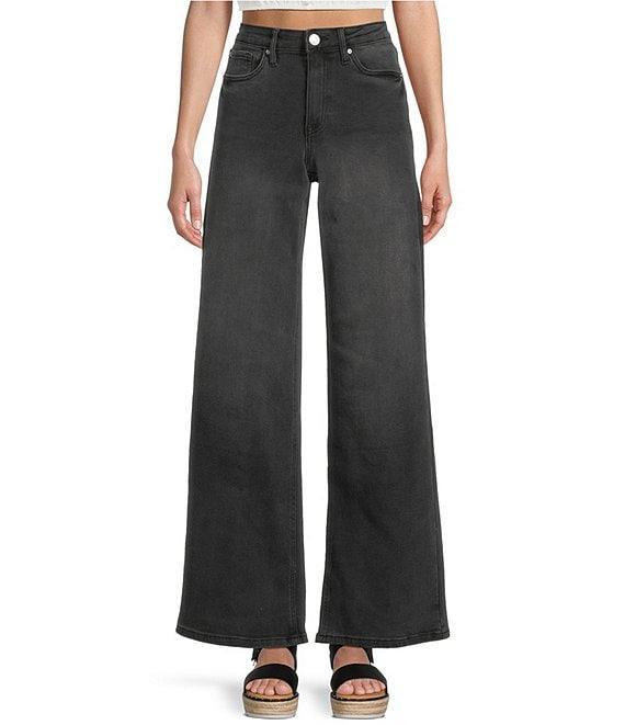 YMI Jeanswear Bella High Rise Wide Leg Denim Jeans Product Image