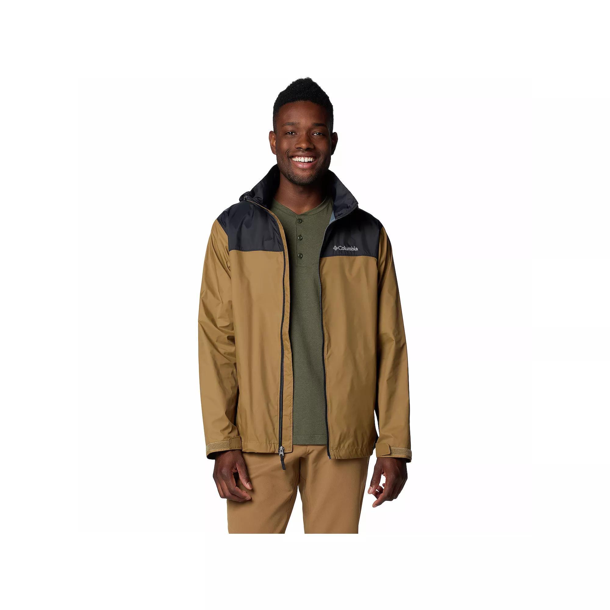 Big & Tall Columbia Glennaker LakeII Rain Jacket, Men's, Size: 4XL Tall, Delta Black Product Image