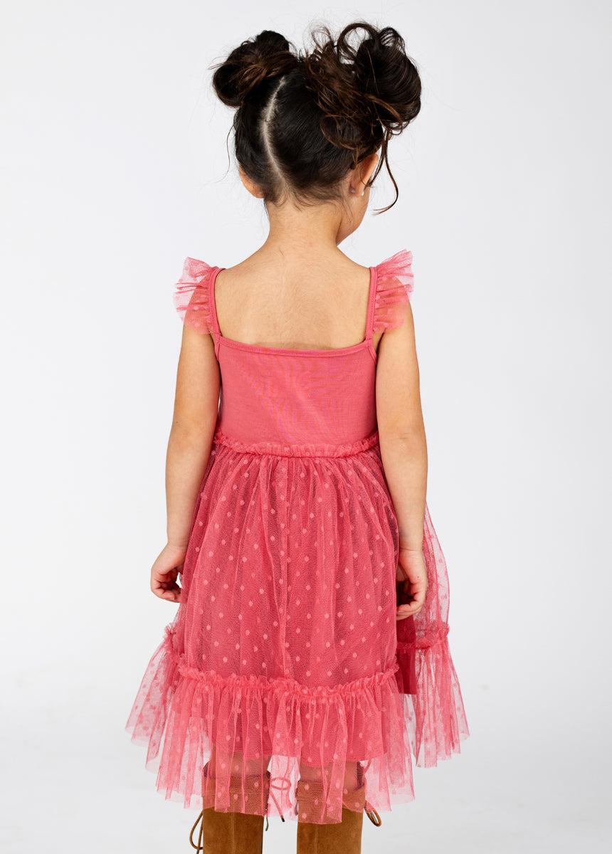 Leigh Dress in Wild Rose Girls Product Image