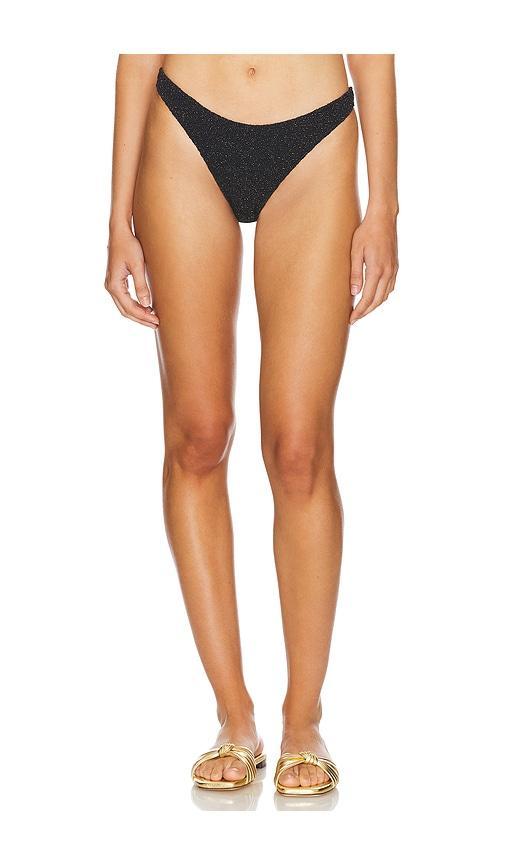 Metallic Jacquard Bikini Bottom PatBO Product Image
