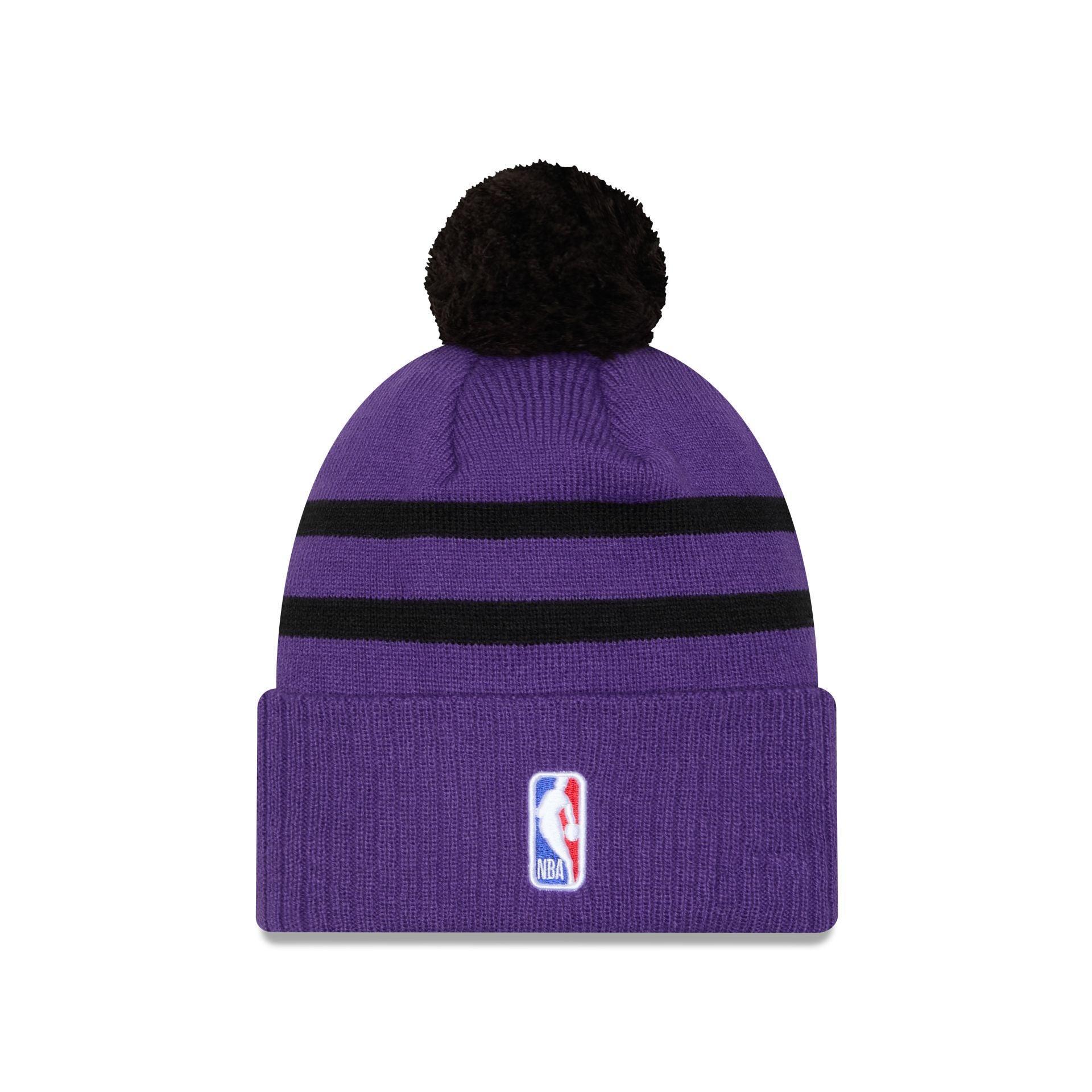 Los Angeles Lakers 2024 City Edition Pom Knit Hat Male Product Image