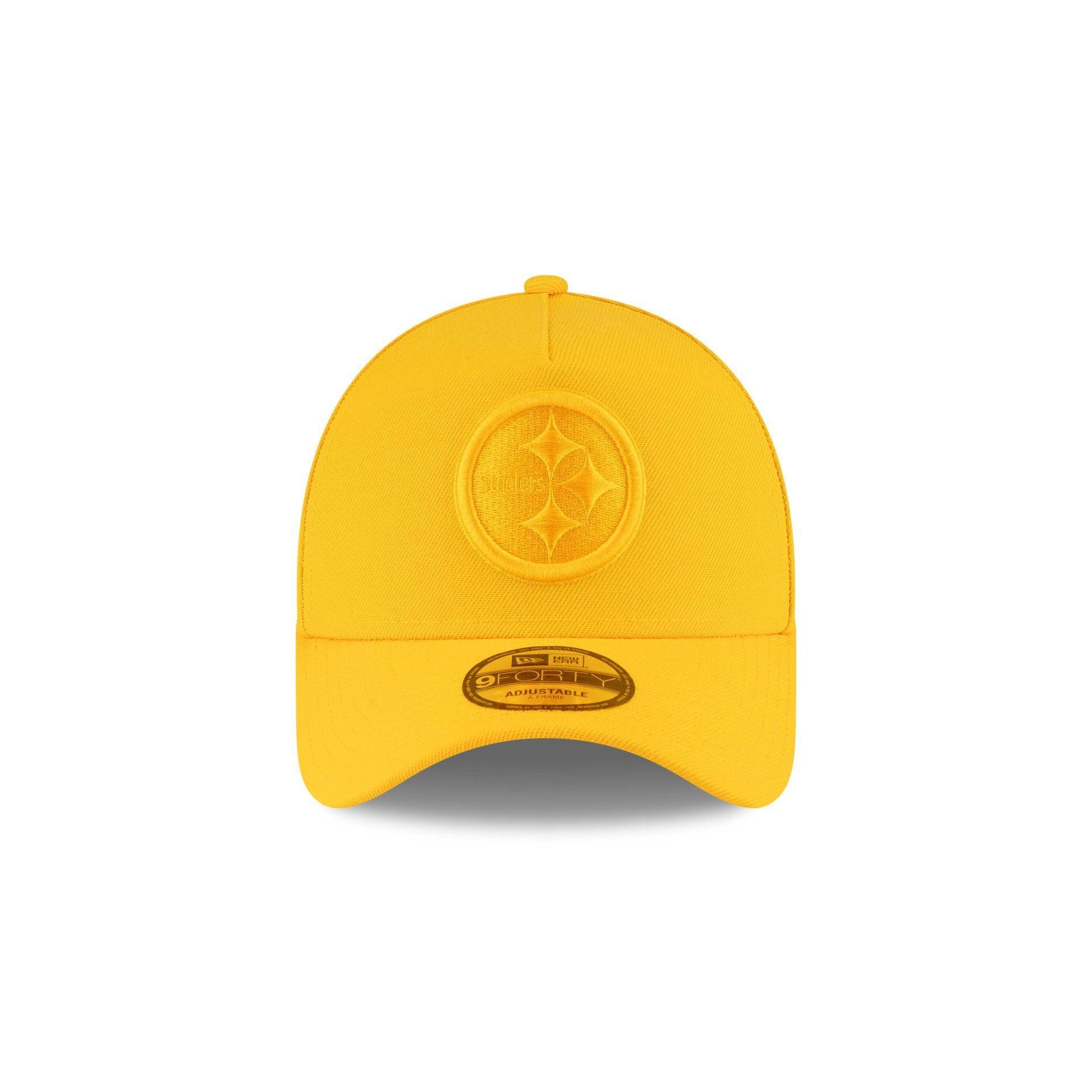 Pittsburgh Steelers Gold 9FORTY A-Frame Snapback Hat Male Product Image