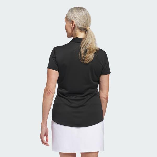 Women's Solid Performance Short Sleeve Polo Shirt Product Image