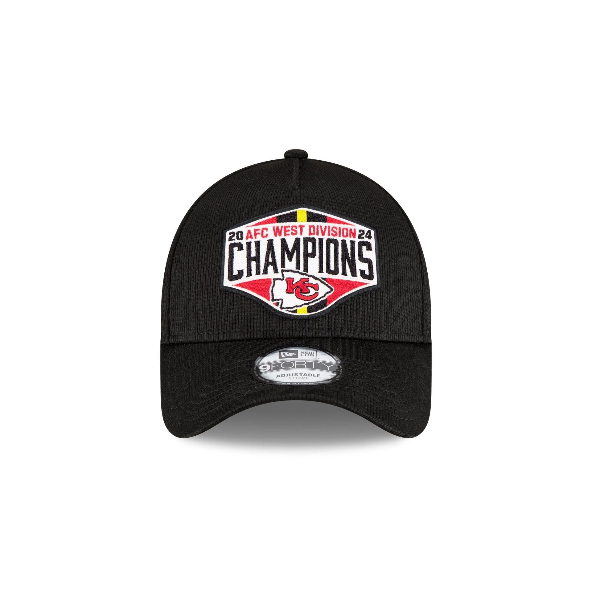 Detroit Lions 2024 Division Champion Locker Room 9FORTY A-Frame Snapback Hat Male Product Image