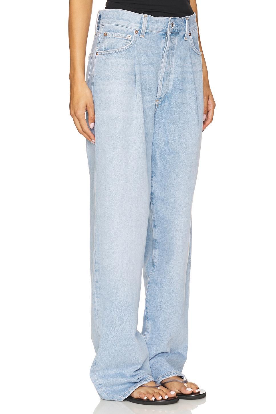 Franka Pleat Baggy Jeans AGOLDE Product Image