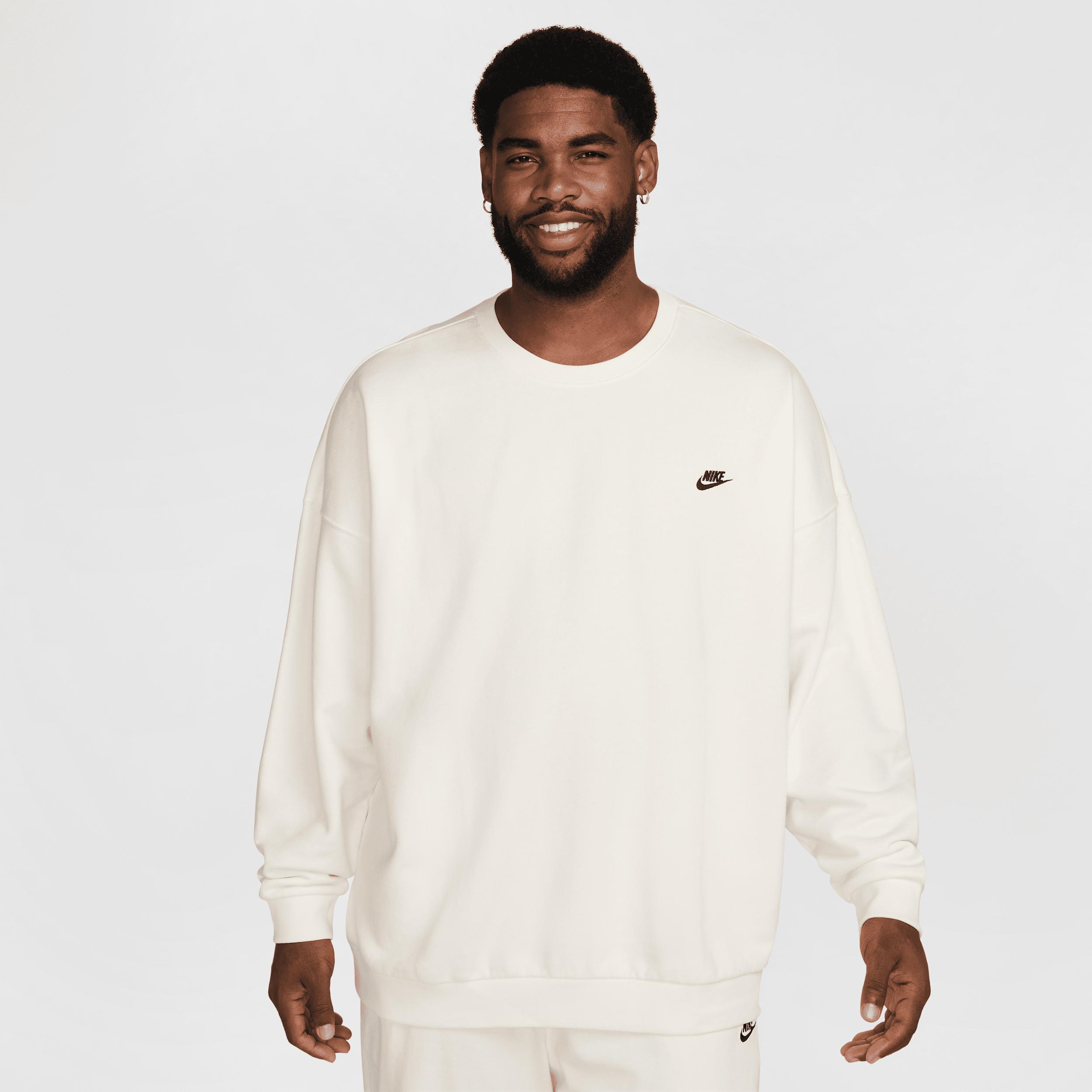 Nike Mens Club Fleece Oversized French Terry Crew Product Image