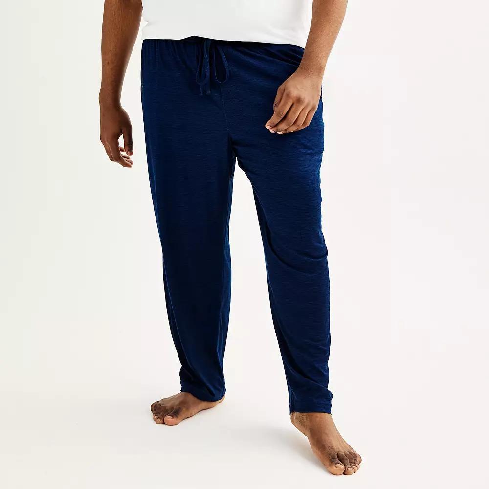 Big & Tall Sonoma Goods For Life® Supersoft Pajama Pants, Men's, Size: Large Tall, Blue Space Dye Product Image