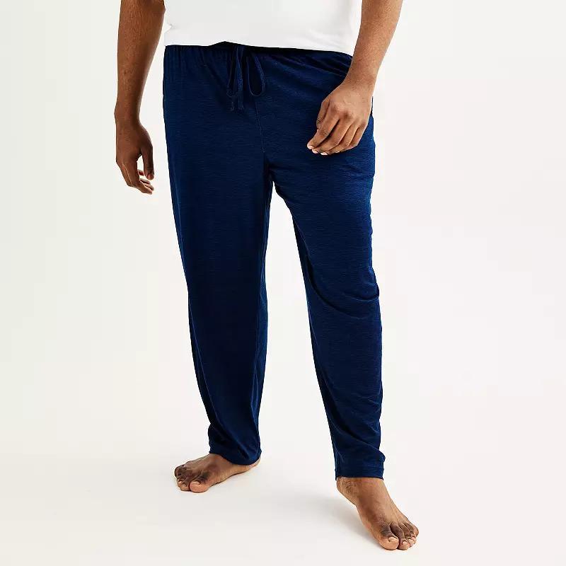 Big & Tall Sonoma Goods For Life® Supersoft Pajama Pants, Men's, Size: Large Tall, Blue Space Dye Product Image