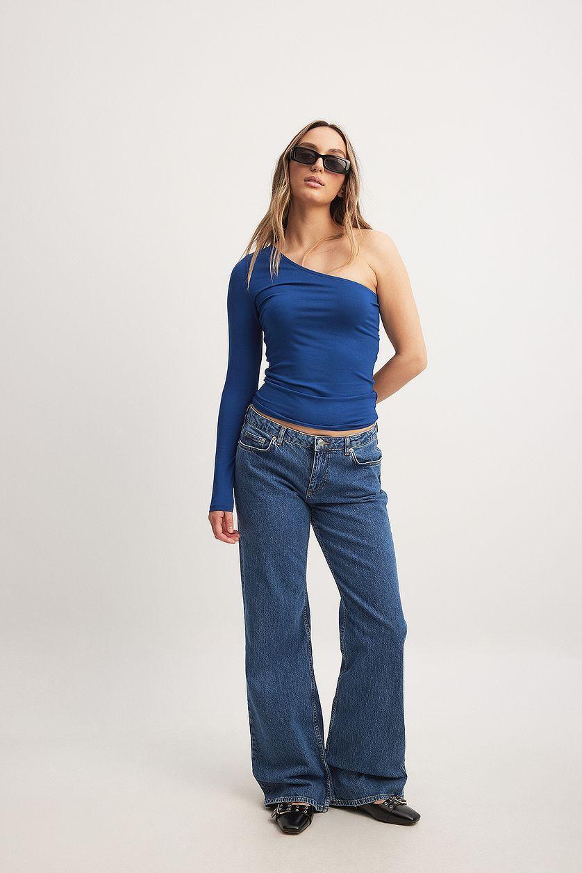 Soft Line One Shoulder Top Product Image