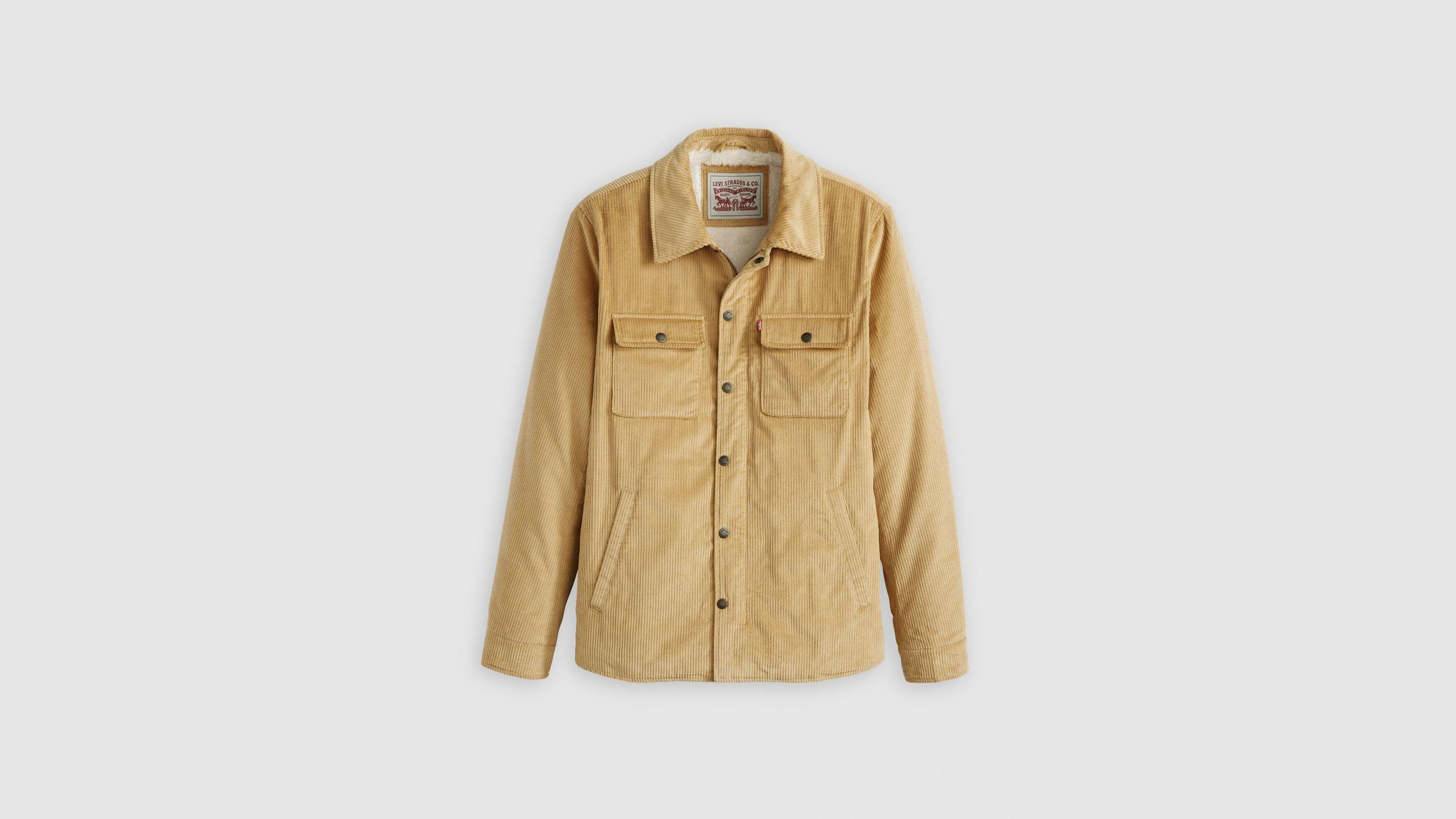 Sherpa Lined Corduroy Shacket Product Image