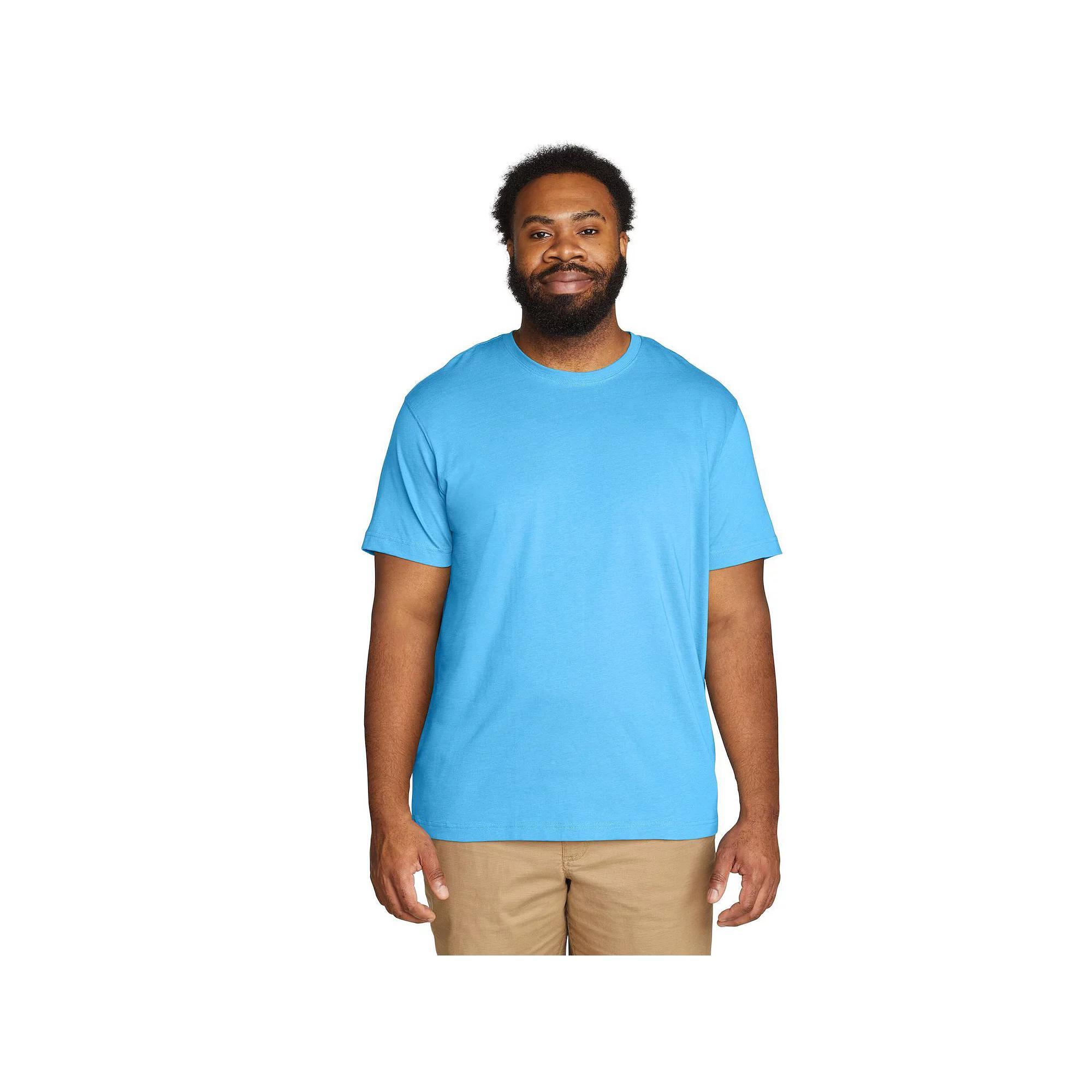 Big & Tall Eddie Bauer Short Sleeve Legend Wash T-Shirt, Men's, Size: 3XB, Blue Blue Product Image