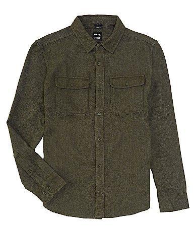 Prana Westbrook Flannel Shirt Standard Fit (Pampas) Men's Clothing Product Image