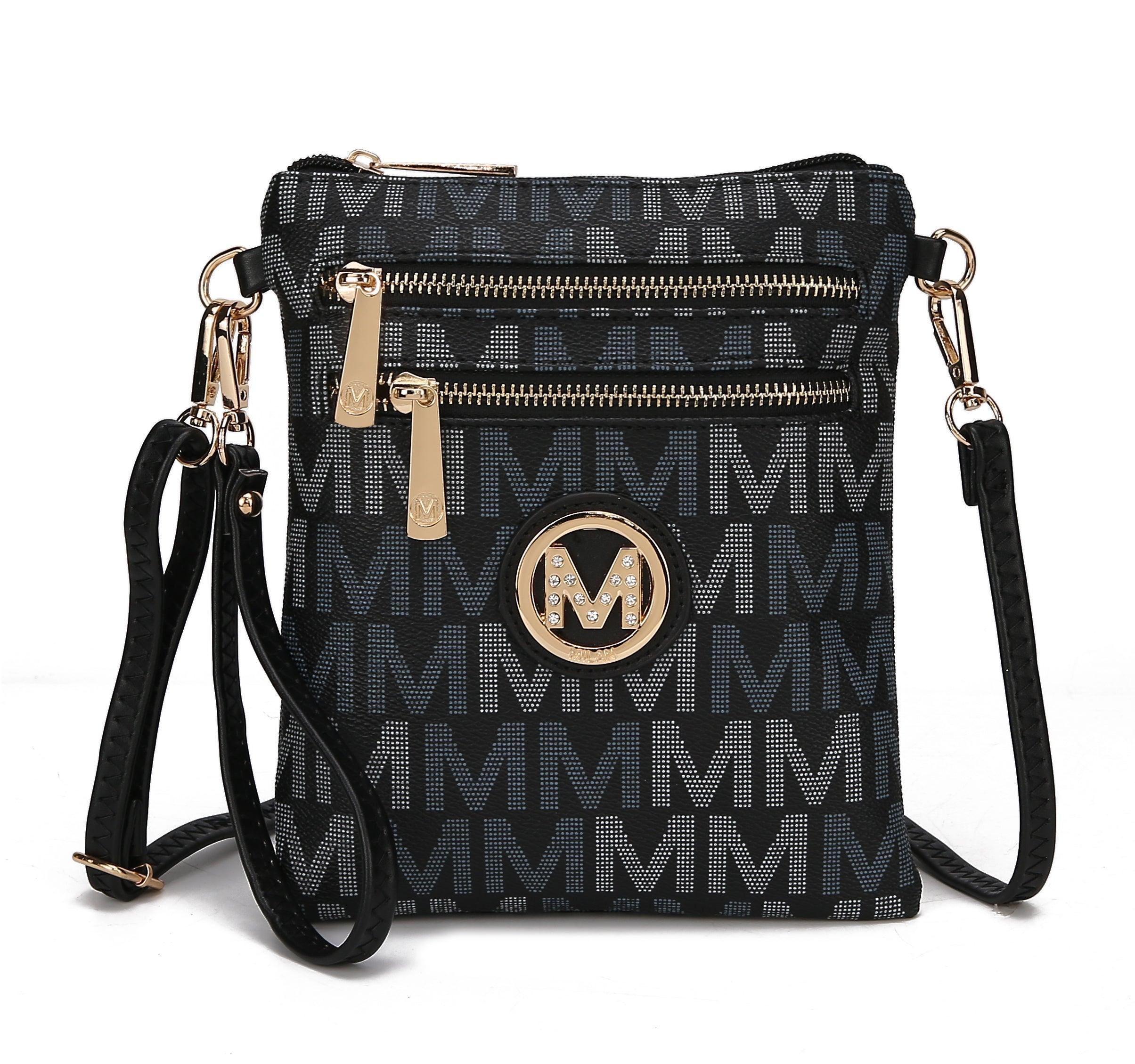MKF Collection Women's Gaia Milan Signature Crossbody Bag Female Product Image