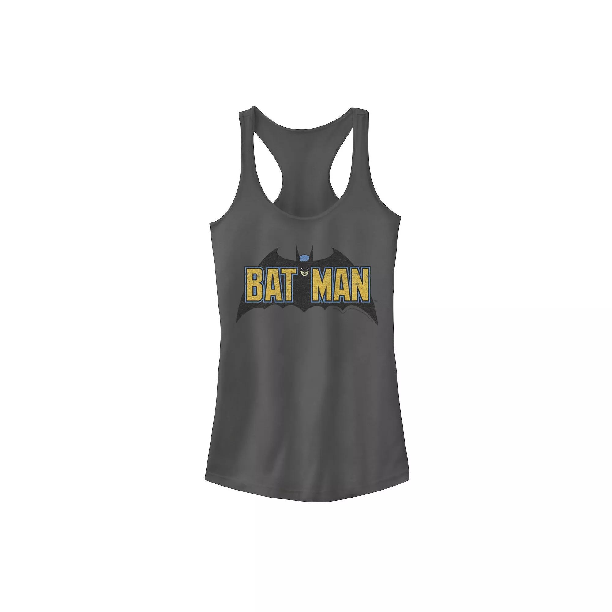 Juniors' Marvel Hero Heart Tank Top, Girl's, Size: Large, Black Product Image