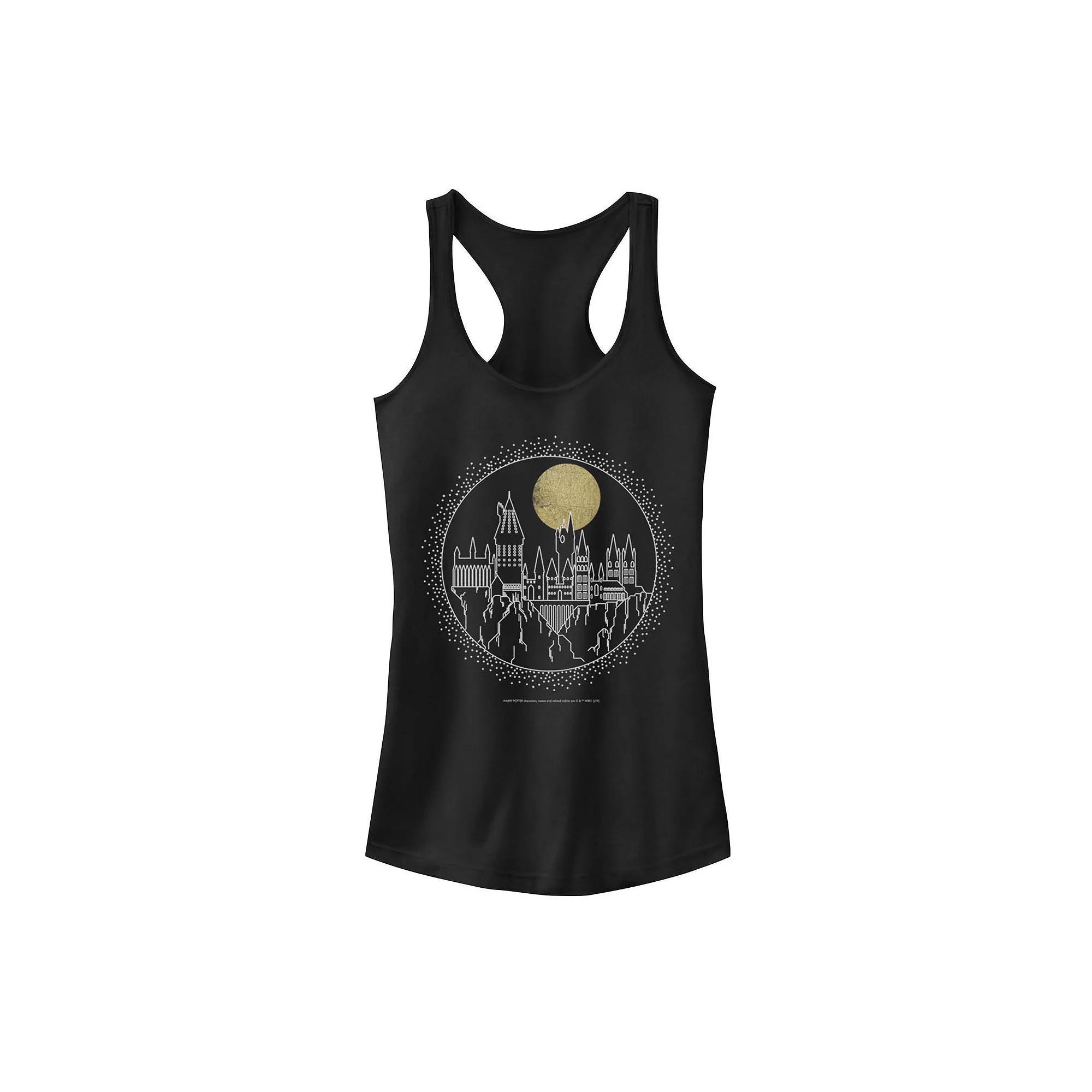 Disney's Little Mermaid Ariel Juniors' Retro Sunset Pool Parties Tank Top, Girl's, Size: Large, Blue Product Image