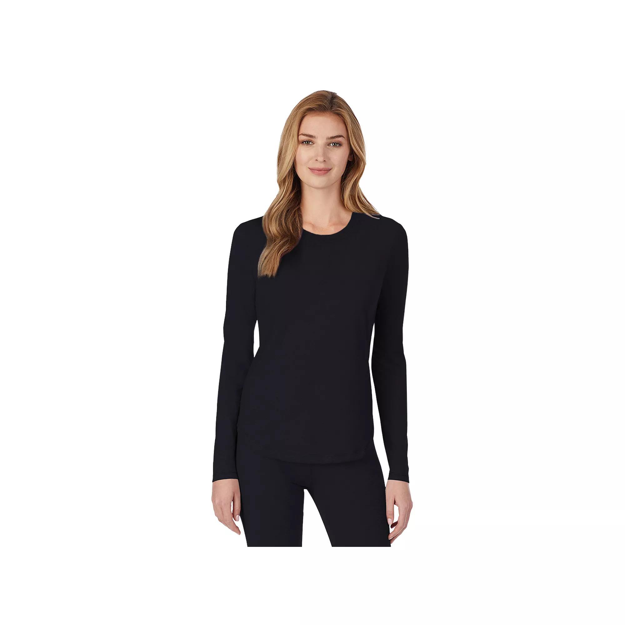 Womens Cuddl Duds Under Scrubs Crewneck Top Product Image