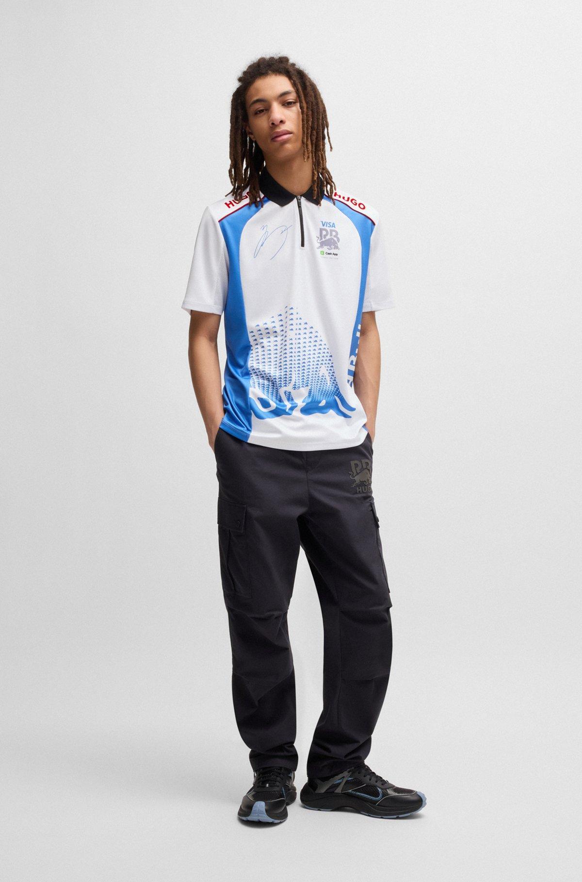 HUGO x VCARB polo shirt with Yuki Tsunoda artwork Product Image