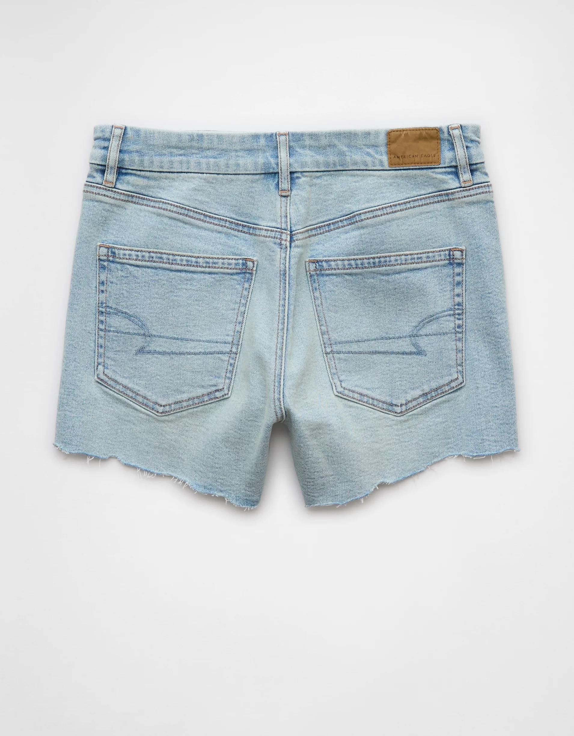 AE Strigid Curvy Super High-Waisted Relaxed Short Product Image