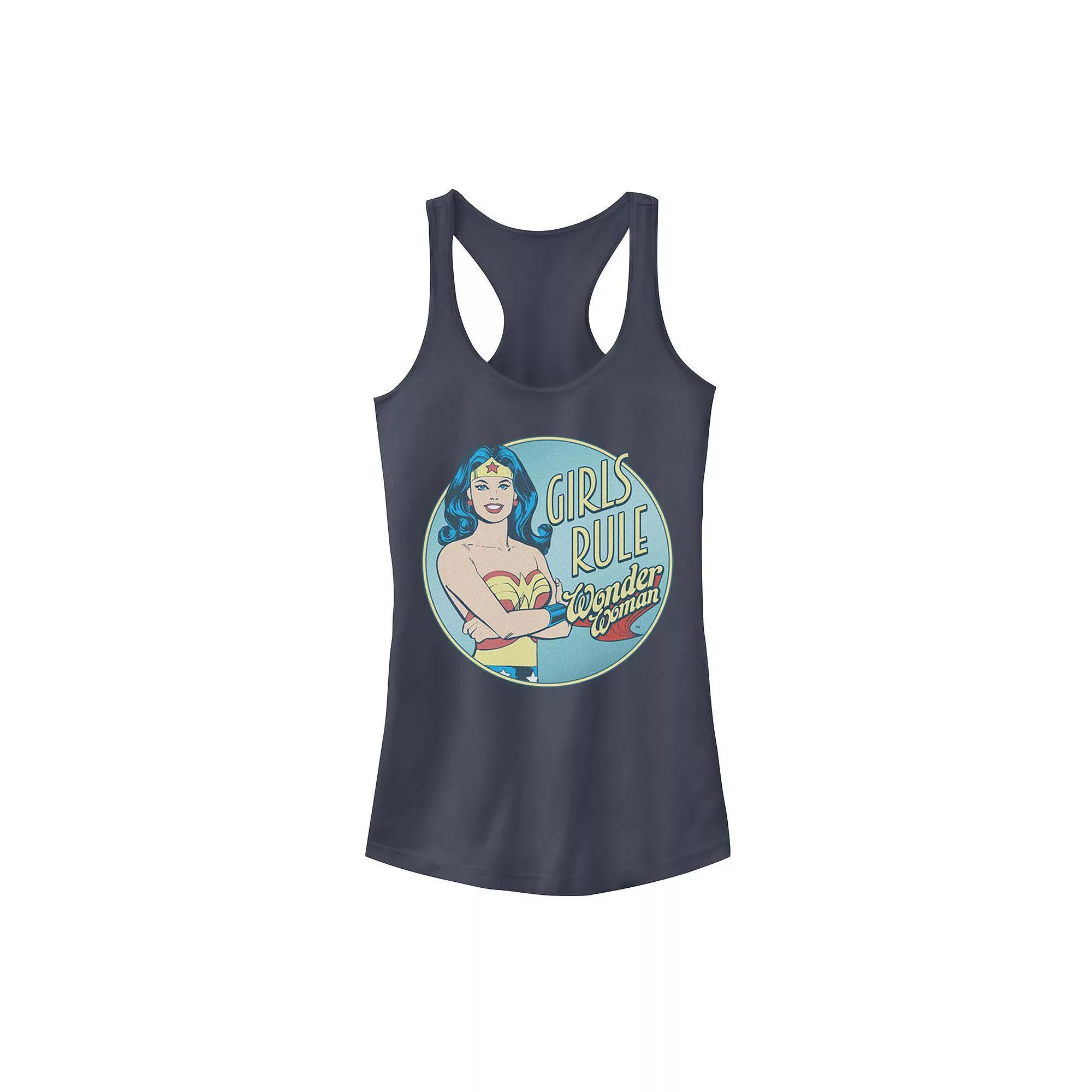 Disney / Pixar's Toy Story Buzz Lightyear & Woody Juniors' Buds Graphic Tank Top, Girl's, Size: Small, Black Product Image