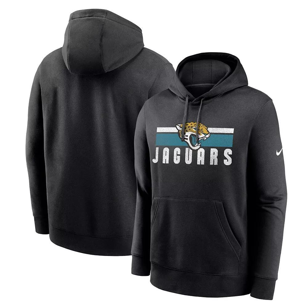 Men's Nike Black Atlanta Falcons Club Fleece Pullover Hoodie, Size: Small Product Image