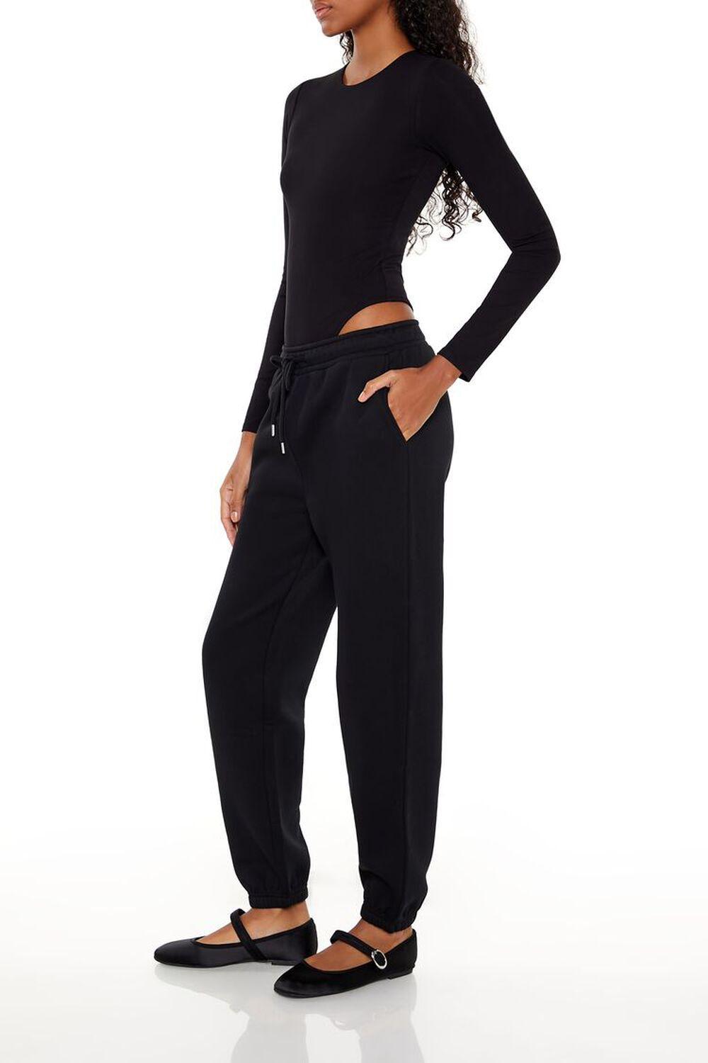 Fleece Drawstring Joggers | Forever 21 Product Image
