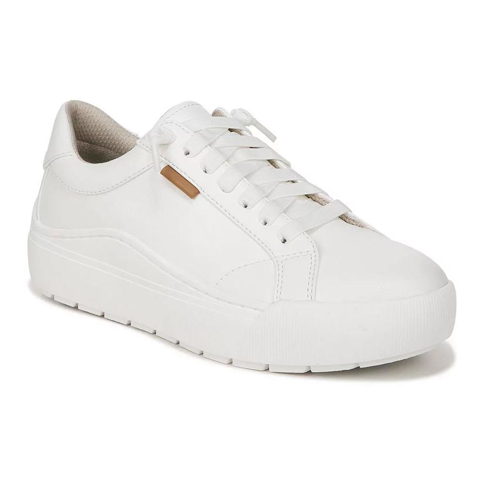 Dr. Scholl's Time Off Go Women's Platform Sneakers, Size: 6, White Product Image