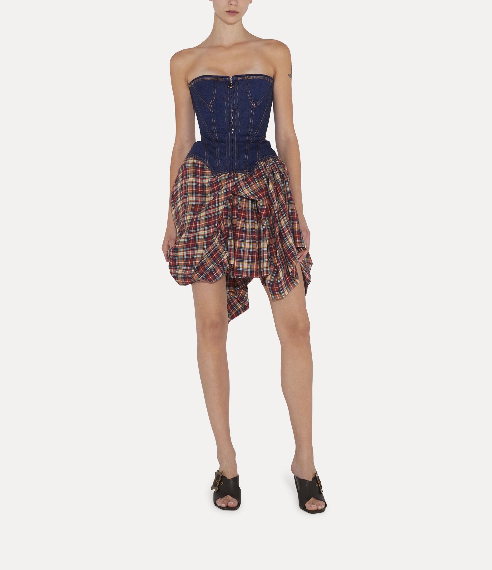 Denim Cobrax Corset Product Image