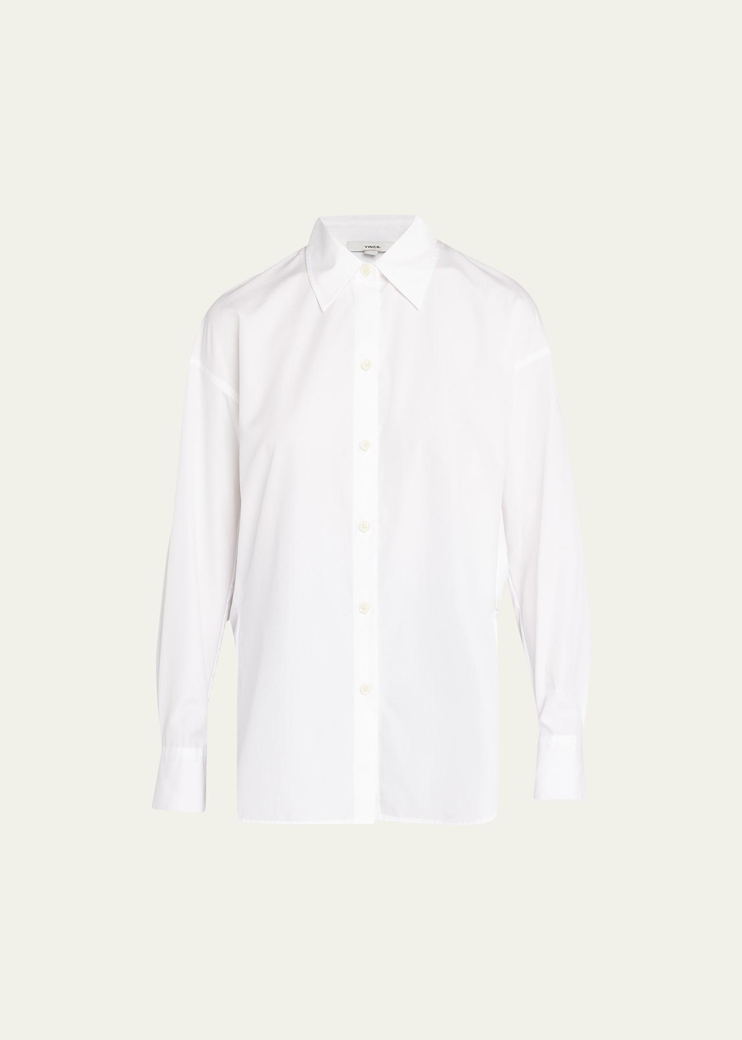 Vince Convertible Button Down Optic White XS Product Image