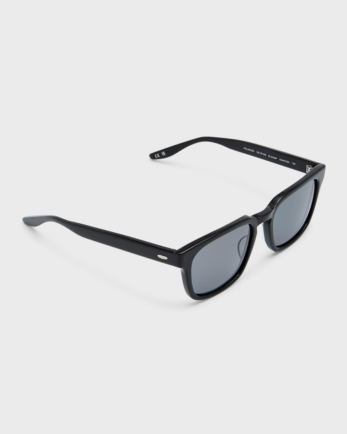 Mens Hamilton 53MM Rectangle Sunglasses Product Image