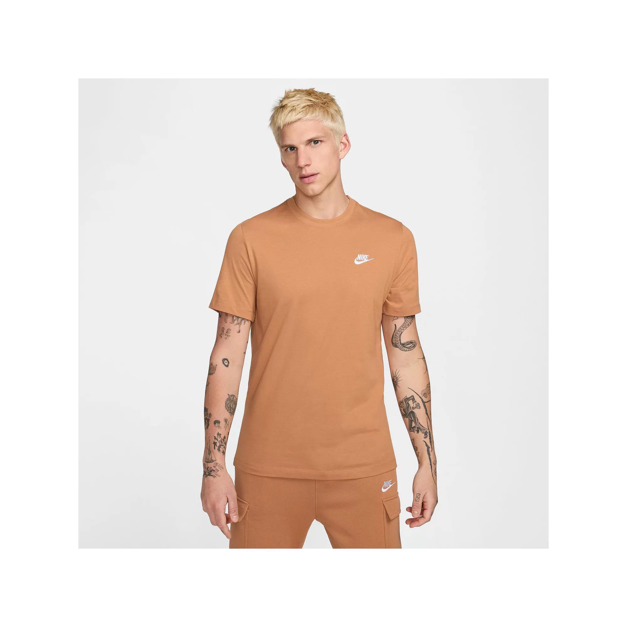 Men's Nike Sportswear Club Tee, Size: XL, Green Horizon Product Image