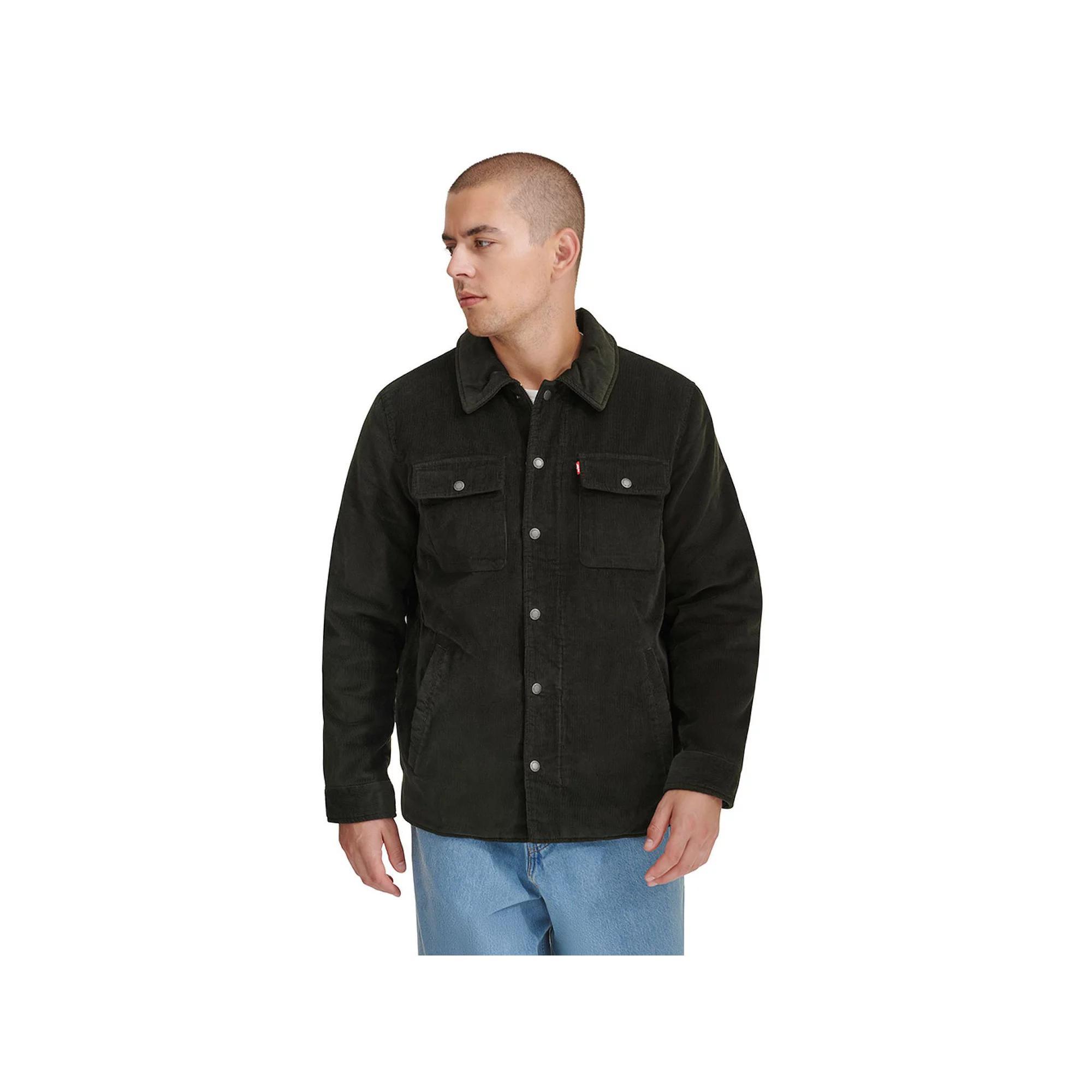 Mens Levis Corduroy Shacket Blue Product Image
