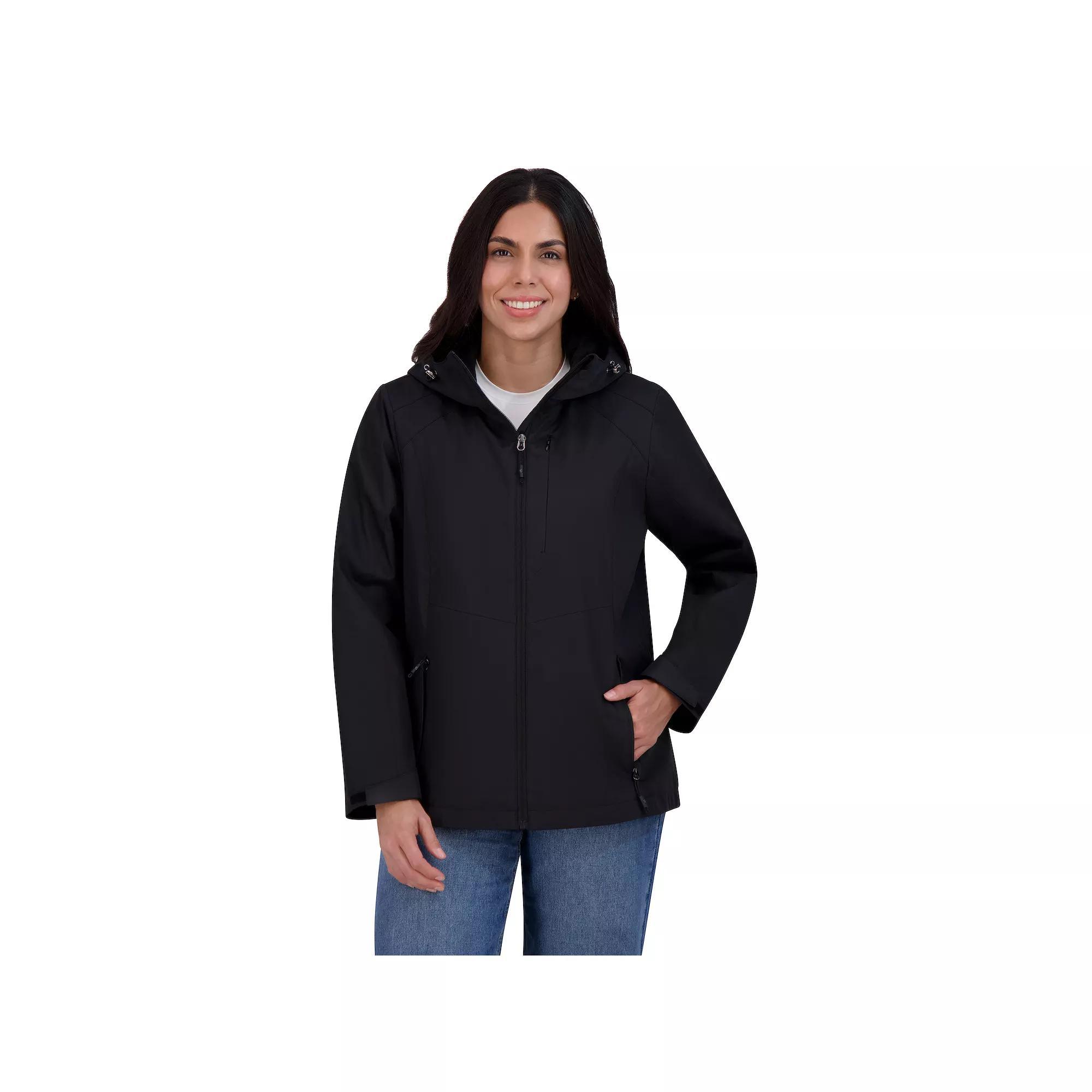 Women's ZeroXposur Amyah Rain Shell Jacket, Size: Small, Black Product Image