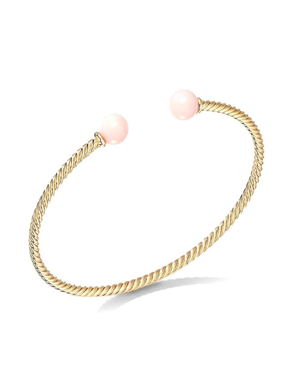 Womens Solari Bead Bracelet in 18K Yellow Gold Product Image