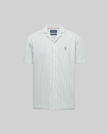 MENS ROBERT TEXTURE STRIPE SHIRT - MT0300005 Product Image