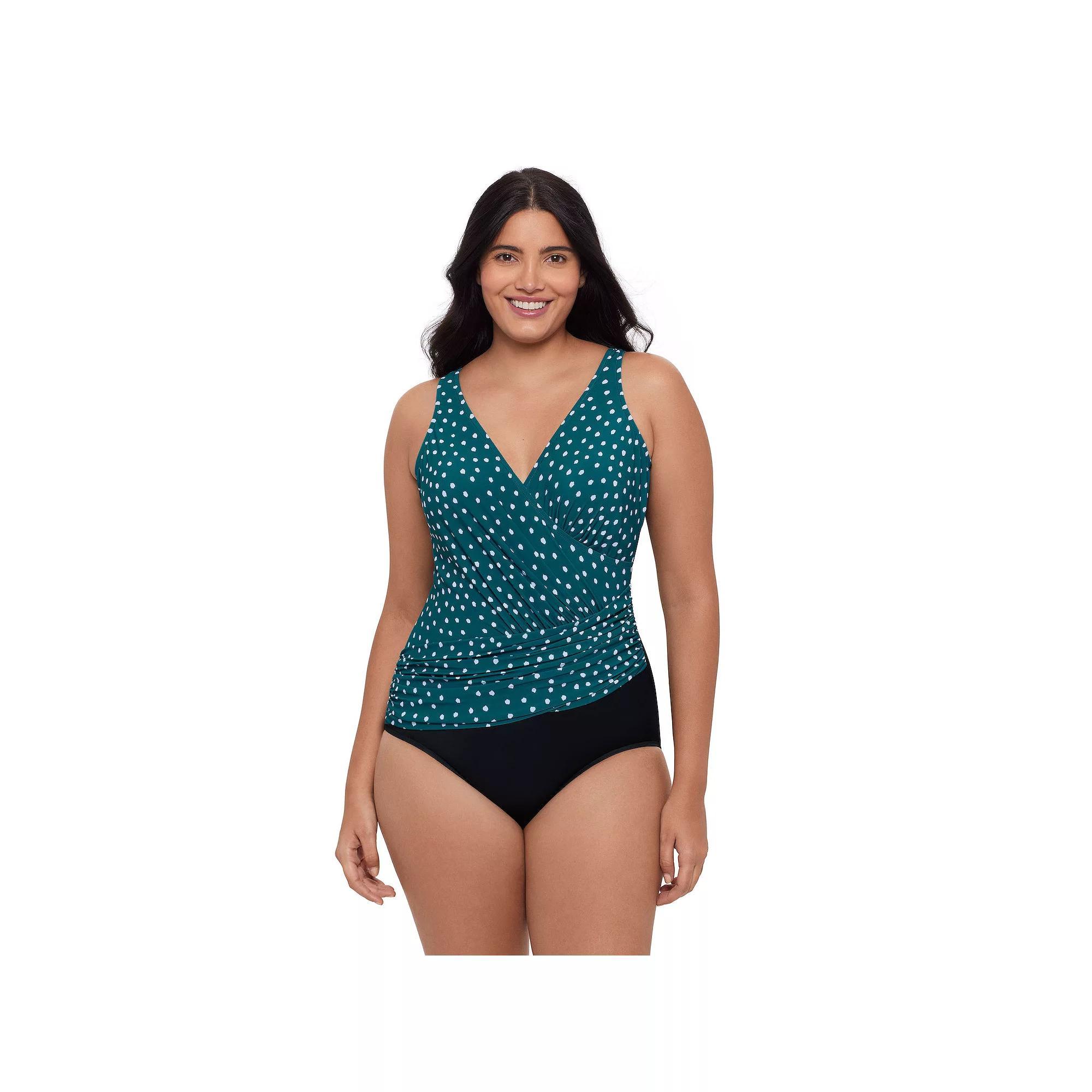 Women's Trimshaper Addison One-Piece Swim Suit, Size: 10, Seastones Product Image