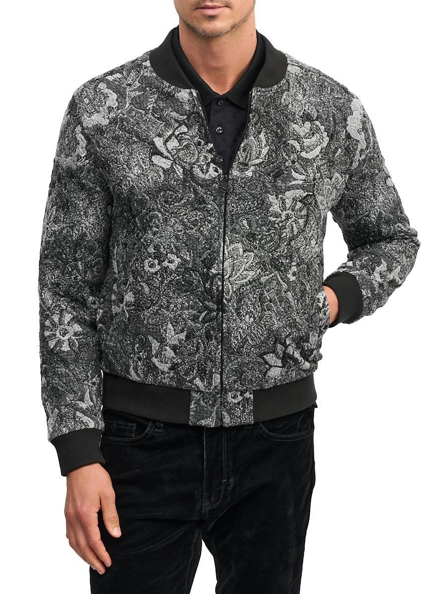 Mens Brody Floral Bomber Jacket Product Image