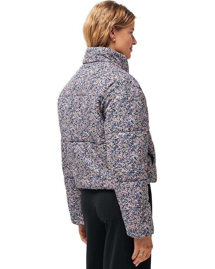 Taffeta Down Coat With Bib Product Image