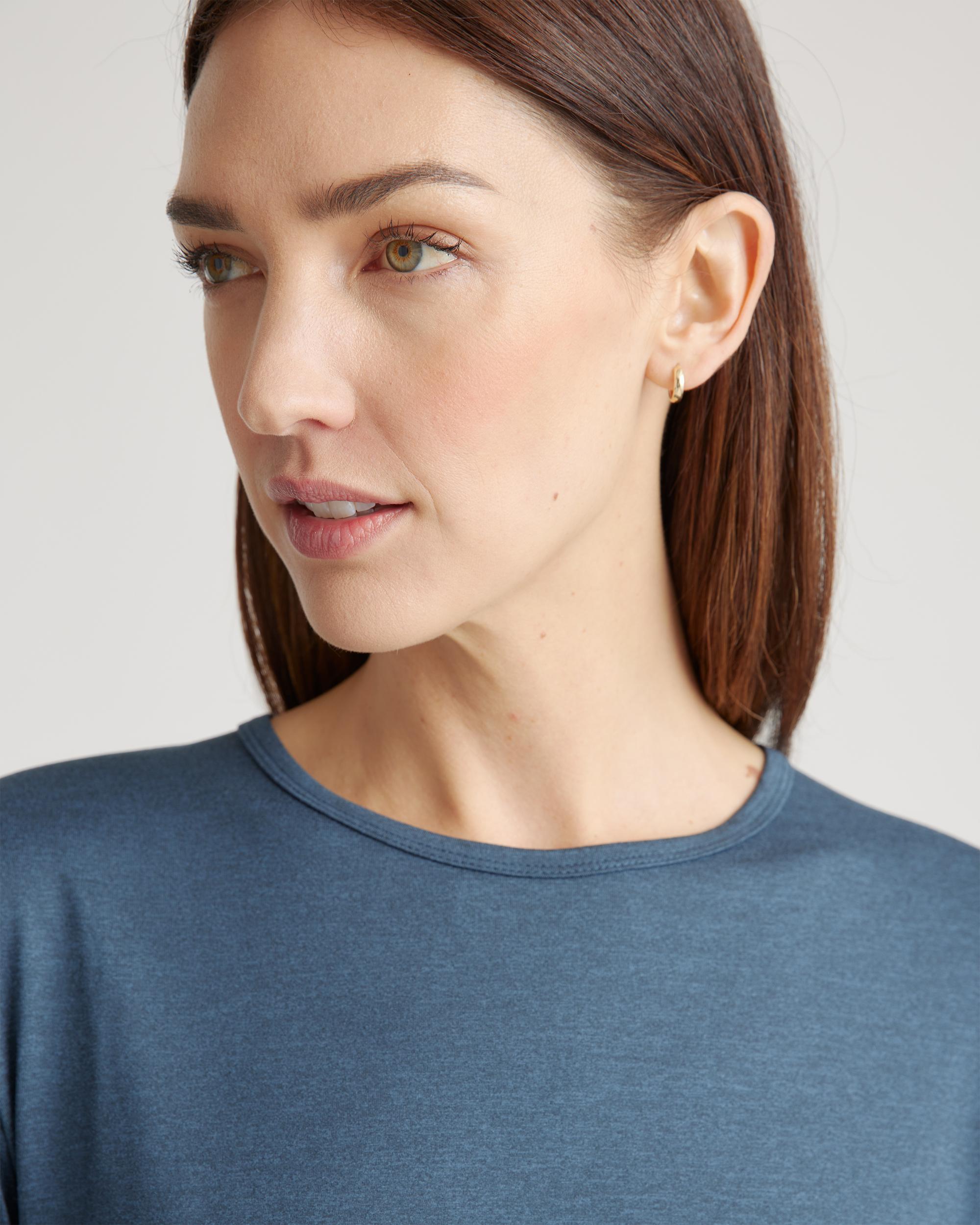 Quince | Women's Flowknit Breeze Long Sleeve Top Size XL, 100% Polyester Product Image