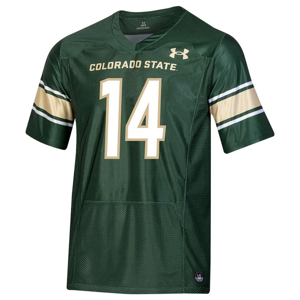 Men's UA ArmourFuse Colorado State Football NIL Replica Jersey Product Image