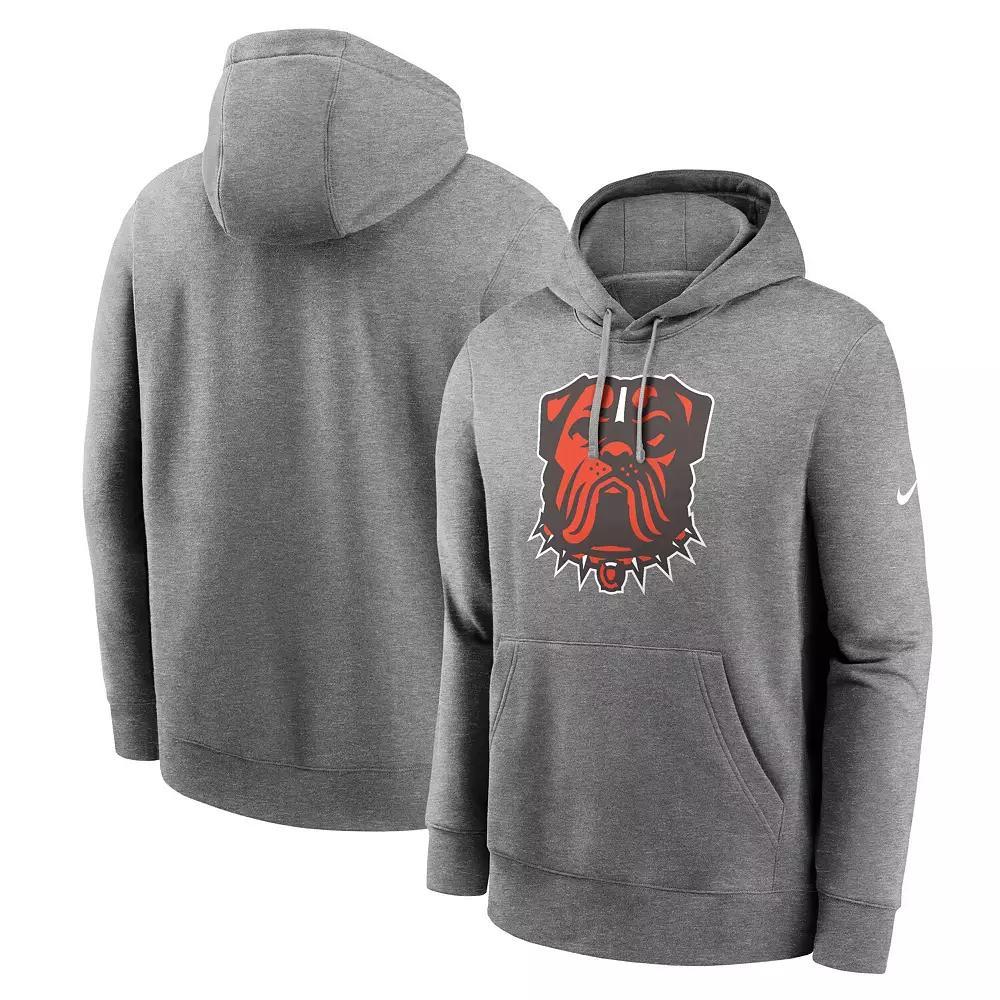 Men's Nike Royal New England Patriots Rewind Club Logo Pullover Hoodie, Size: XL, Blue Product Image