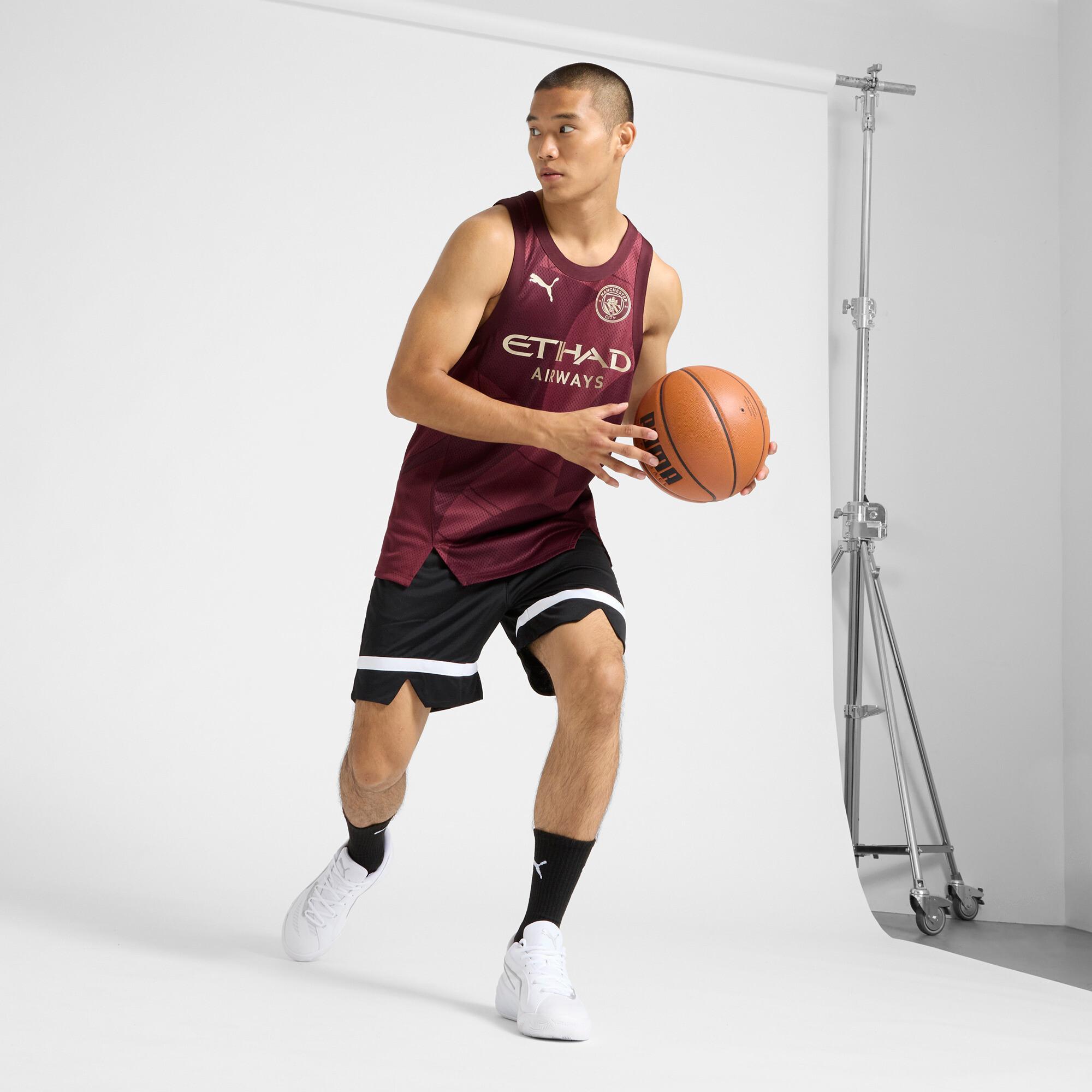 PUMA HOOPS x MANCHESTER CITY Men's Basketball Jersey Product Image