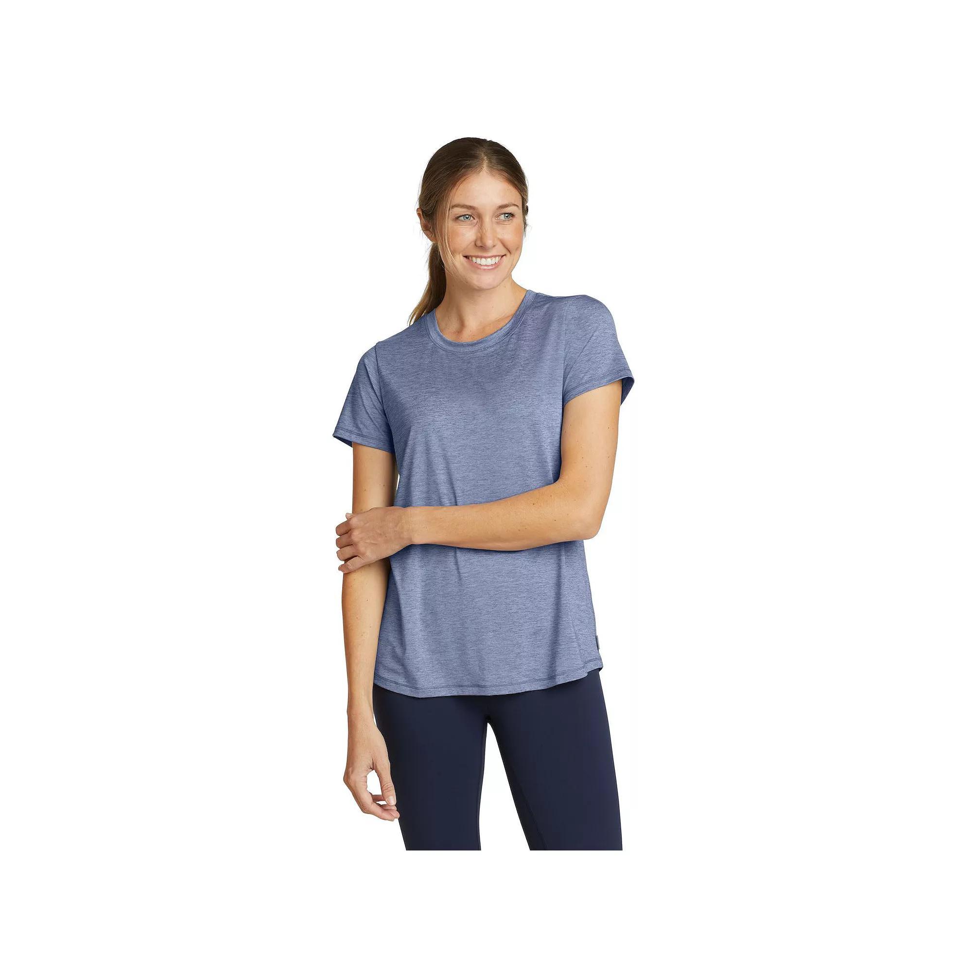 Women's Eddie Bauer Resolution Short Sleeve Tee, Size: Large, Wisteria Product Image