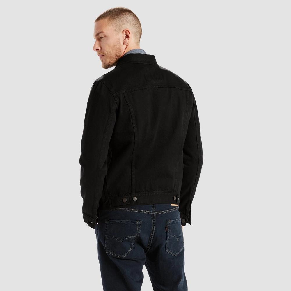 Men's Levi's® Trucker Denim Jacket, Size: XL, Black Product Image