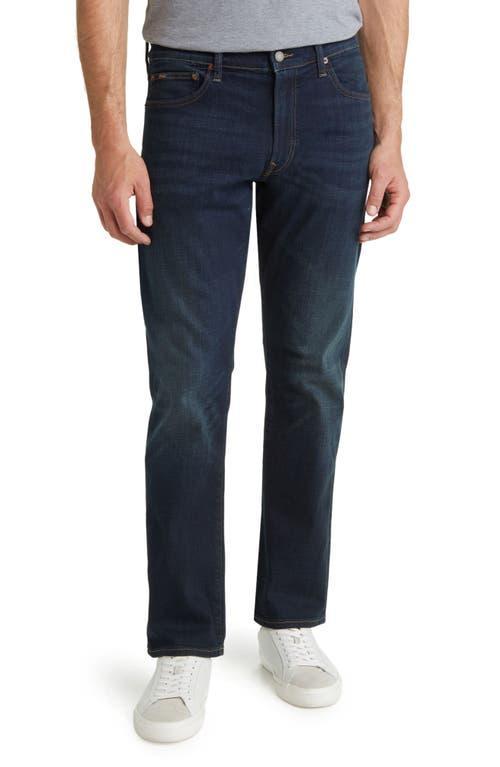 Polo Ralph Lauren Varick Slim Straight Jeans in Blue Product Image