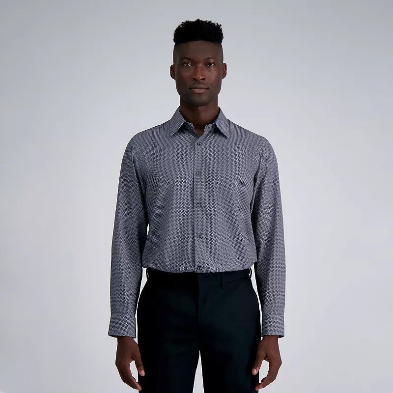 Mens Haggar Performance Classic Fit Dress Shirt Product Image