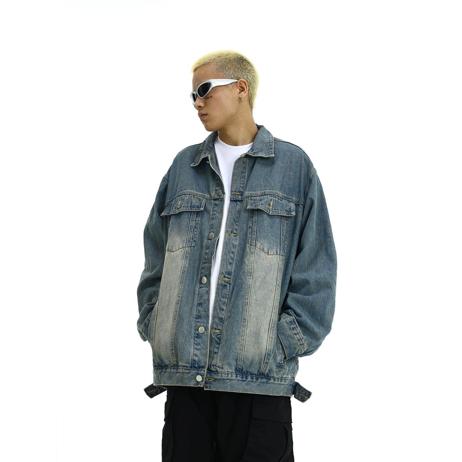RT No. 11413 WASHED BLUE DENIM JK Product Image