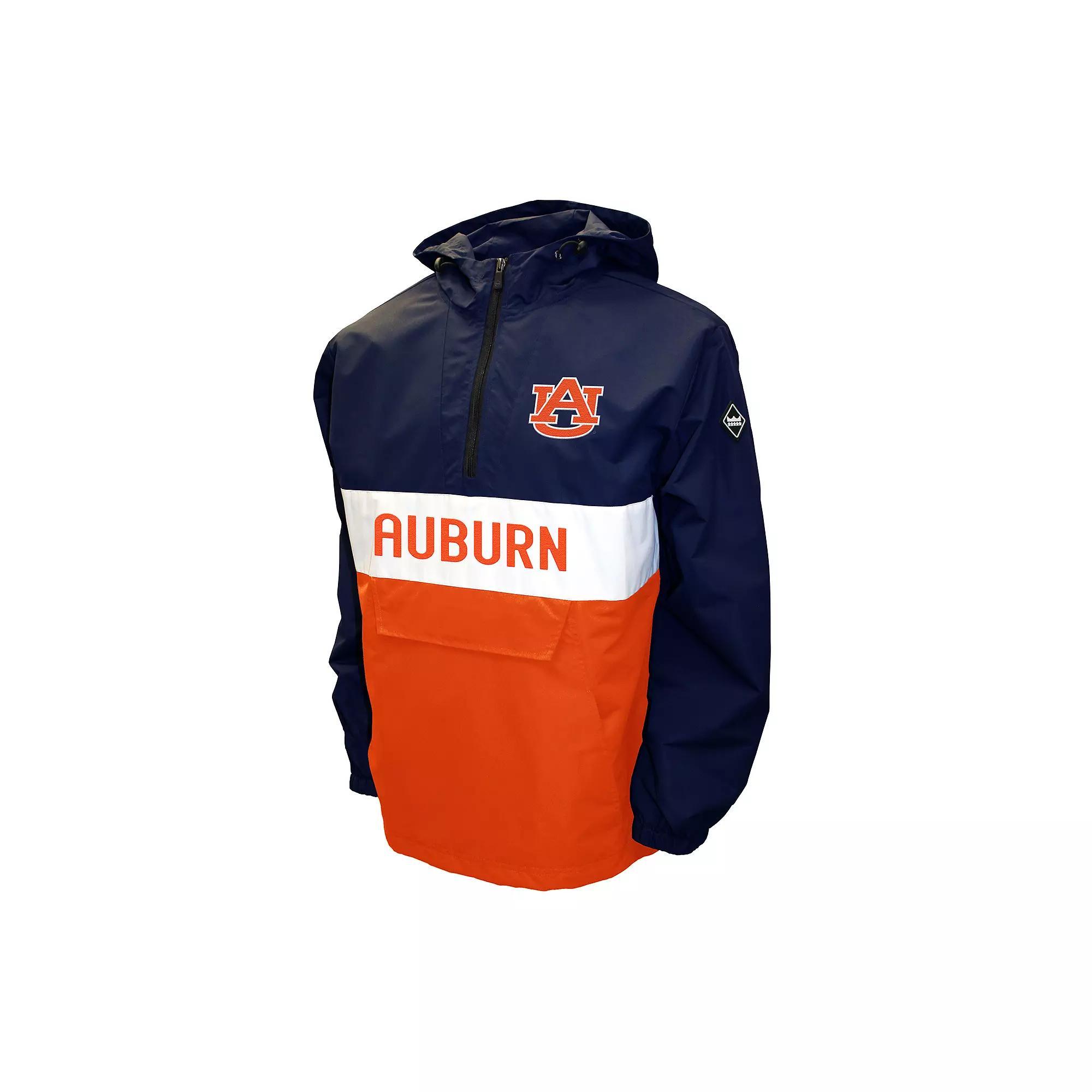 Men's Auburn Tigers Alpha Anorak Jacket, Size: Medium, Blue Product Image