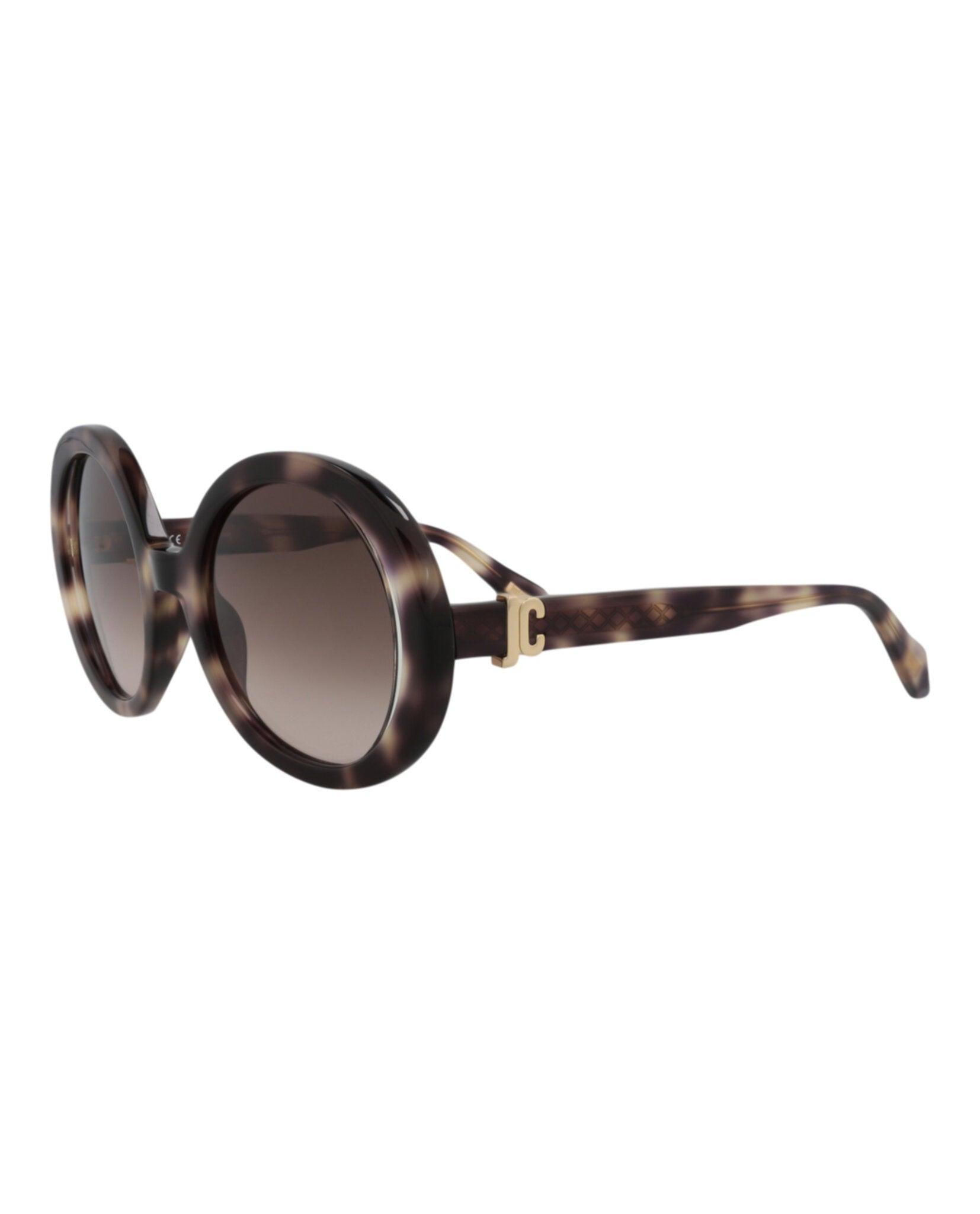 Just Cavalli Round-Frame Acetate Sunglasses Female Product Image