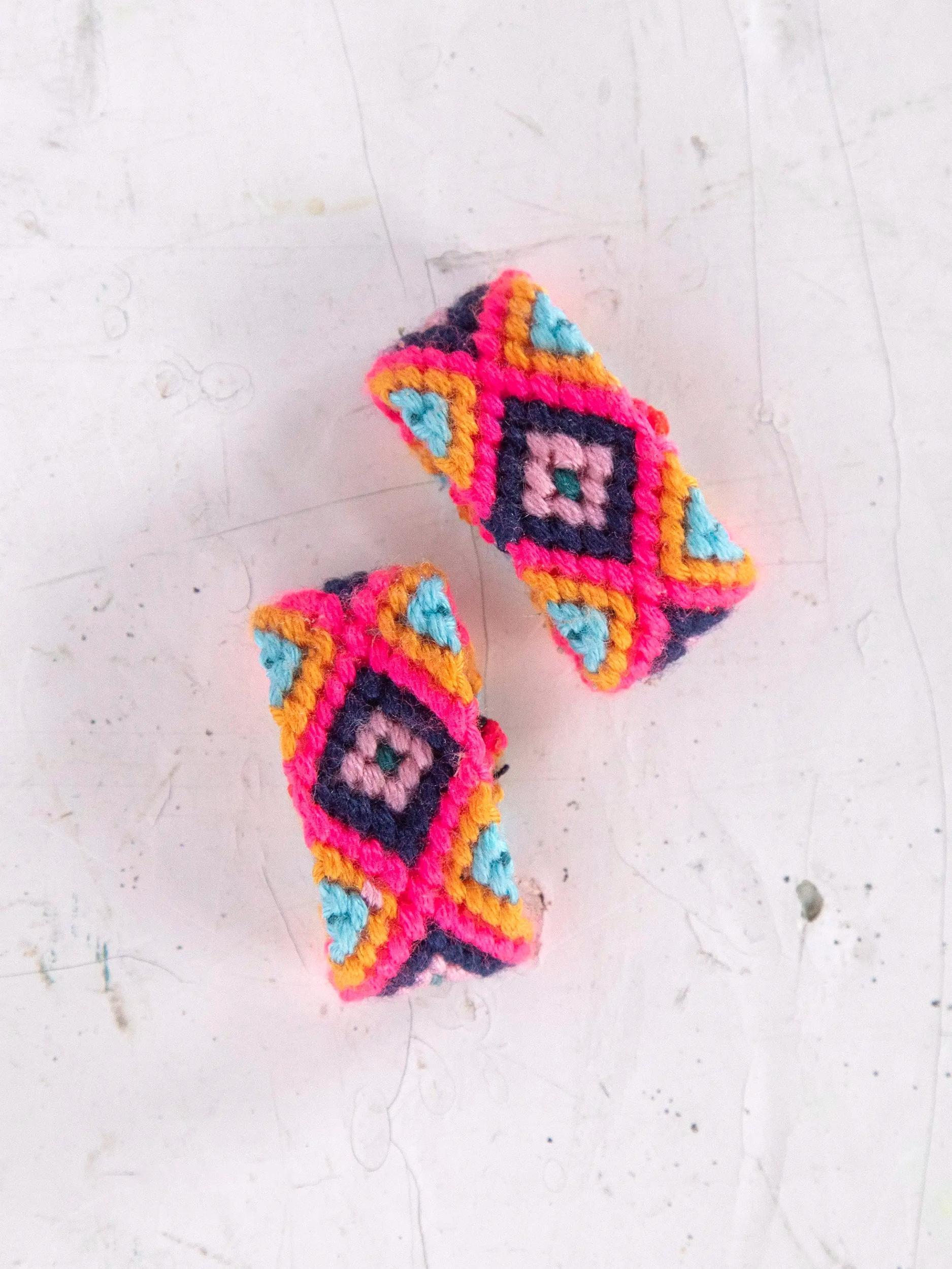 Sandal Rings, Set of 2 - Lime Green Product Image