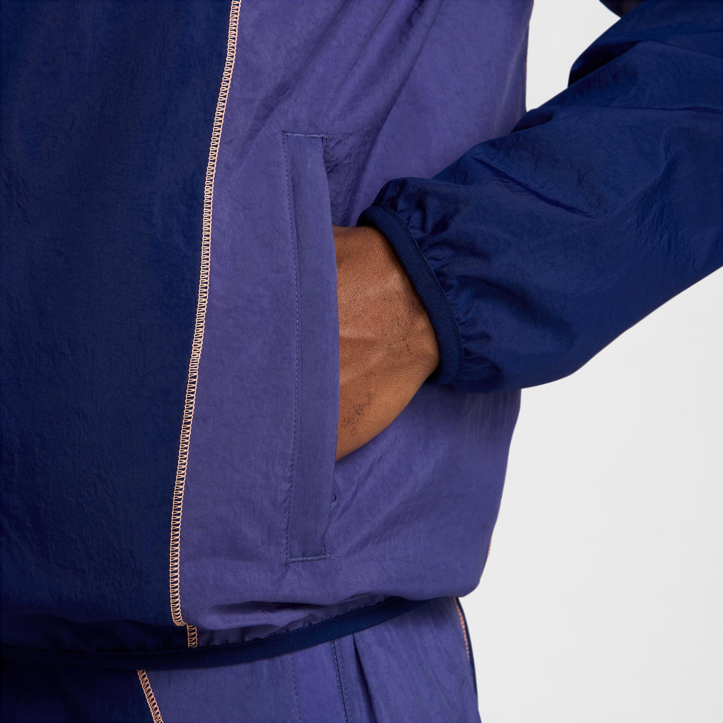 Nike Men's Strike+ Water-Repellent Hooded Soccer Jacket Product Image